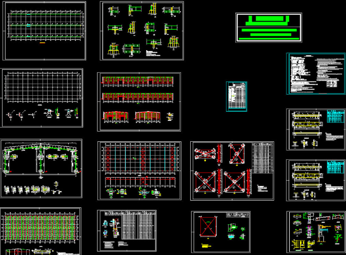 信阳仓库钢结构施工图片